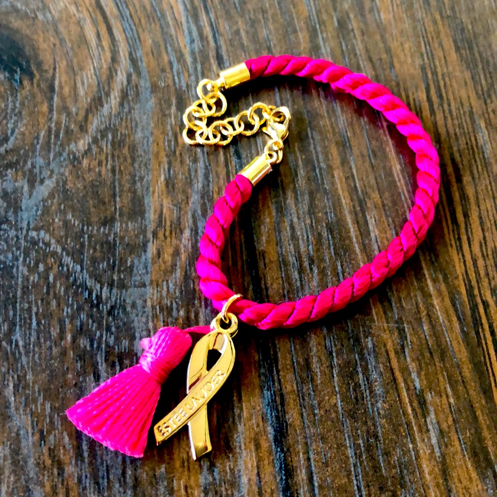 Pink Estee Lauder Bracelet